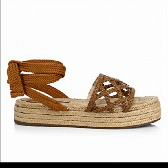 SCHUTZ Shoes - Schutz Ankle-tie platform espadrilles sandals
